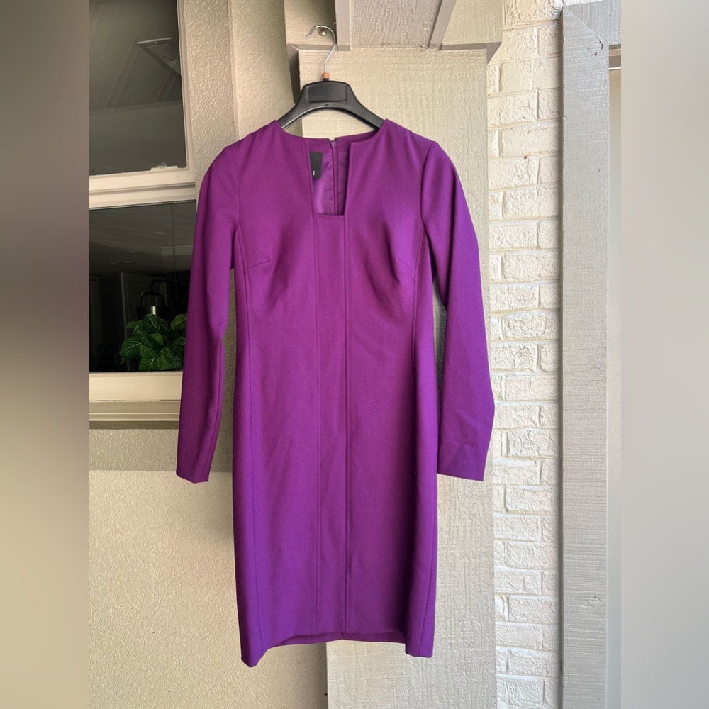CARLISLE sheath dress purple 4